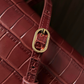 Clutch With Leather Strap
