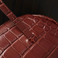 Clutch With Leather Strap