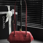 Clutch With Leather Strap