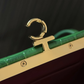 Clutch With Leather Strap
