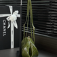 Clutch With Leather Strap