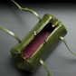 Clutch With Leather Strap