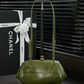 Clutch With Leather Strap
