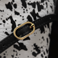 Clutch With Leather Strap