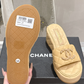 Quilted Leather Wedge Sandal