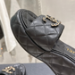 Quilted Leather Wedge Sandal