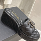 Quilted Leather Wedge Sandal