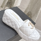 Quilted Leather Wedge Sandal