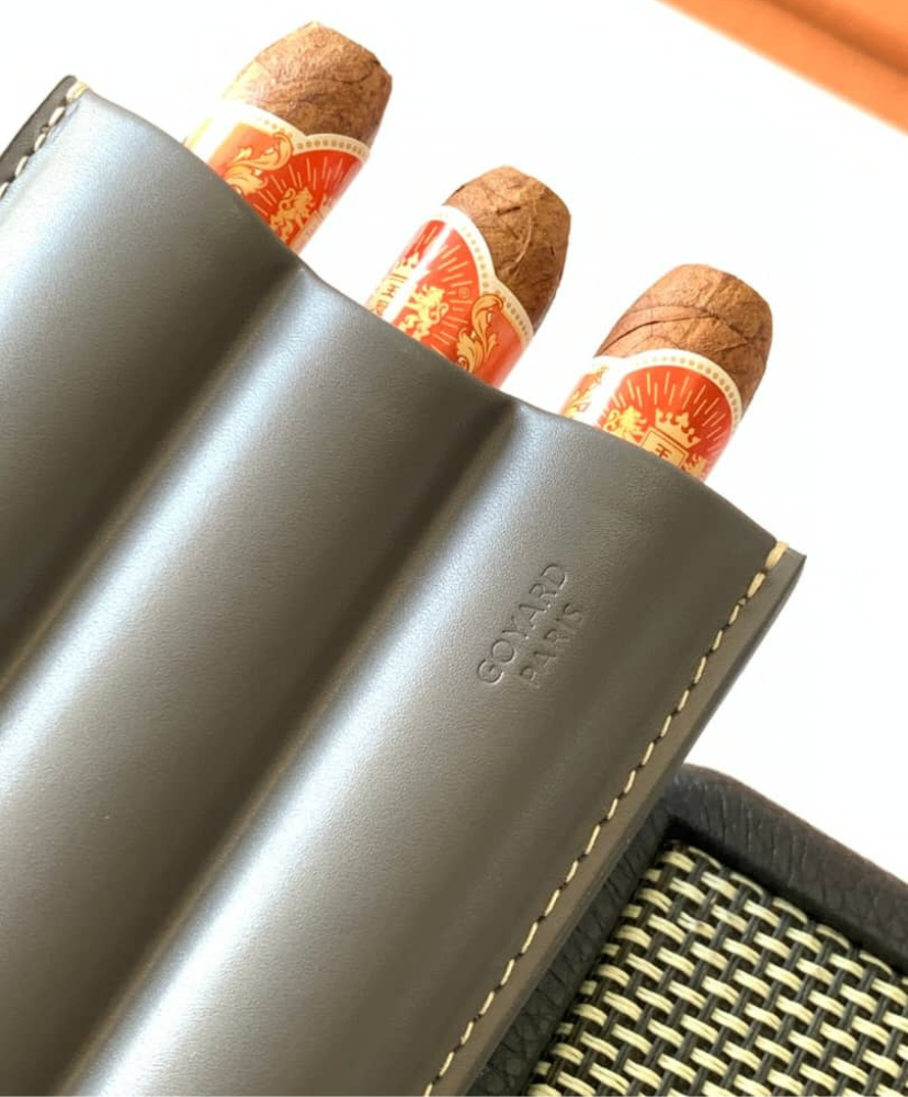 Churchill 3 Cigar Case