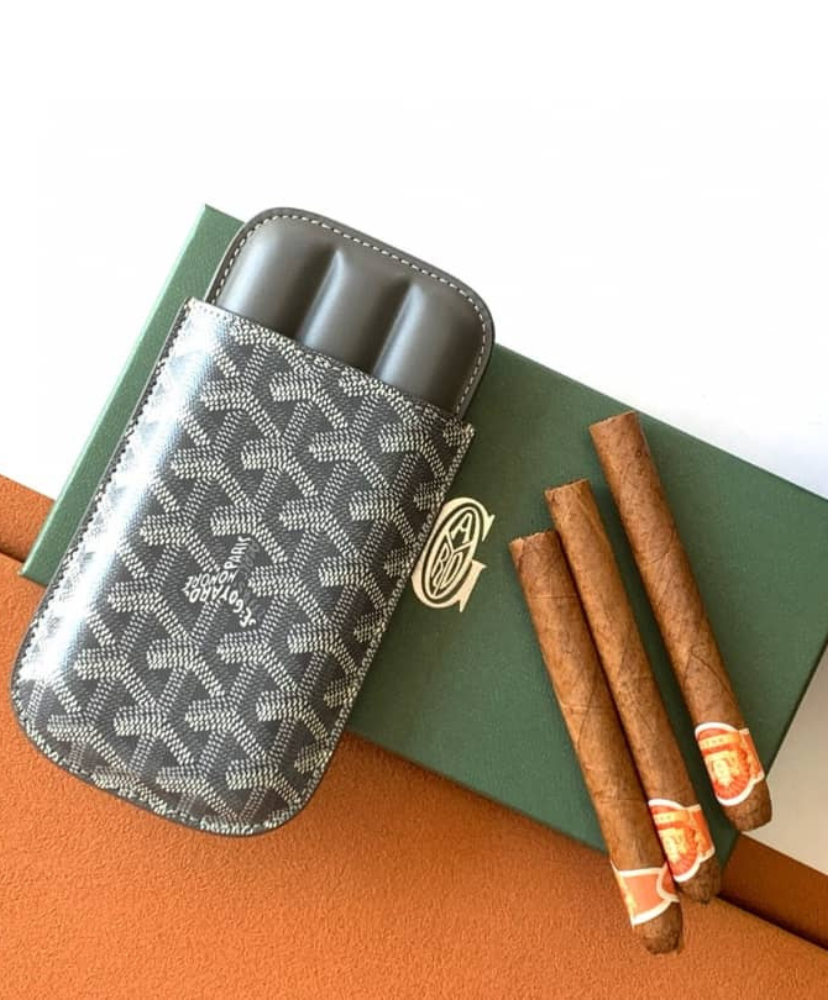 Churchill 3 Cigar Case
