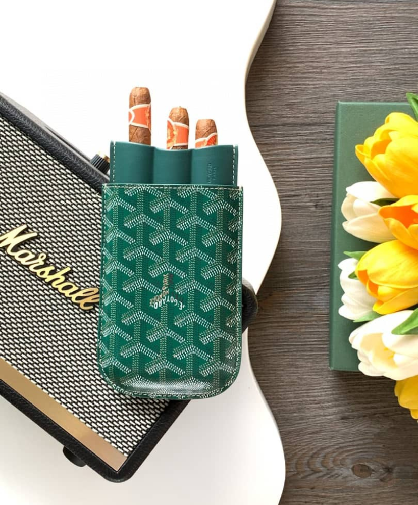 Churchill 3 Cigar Case