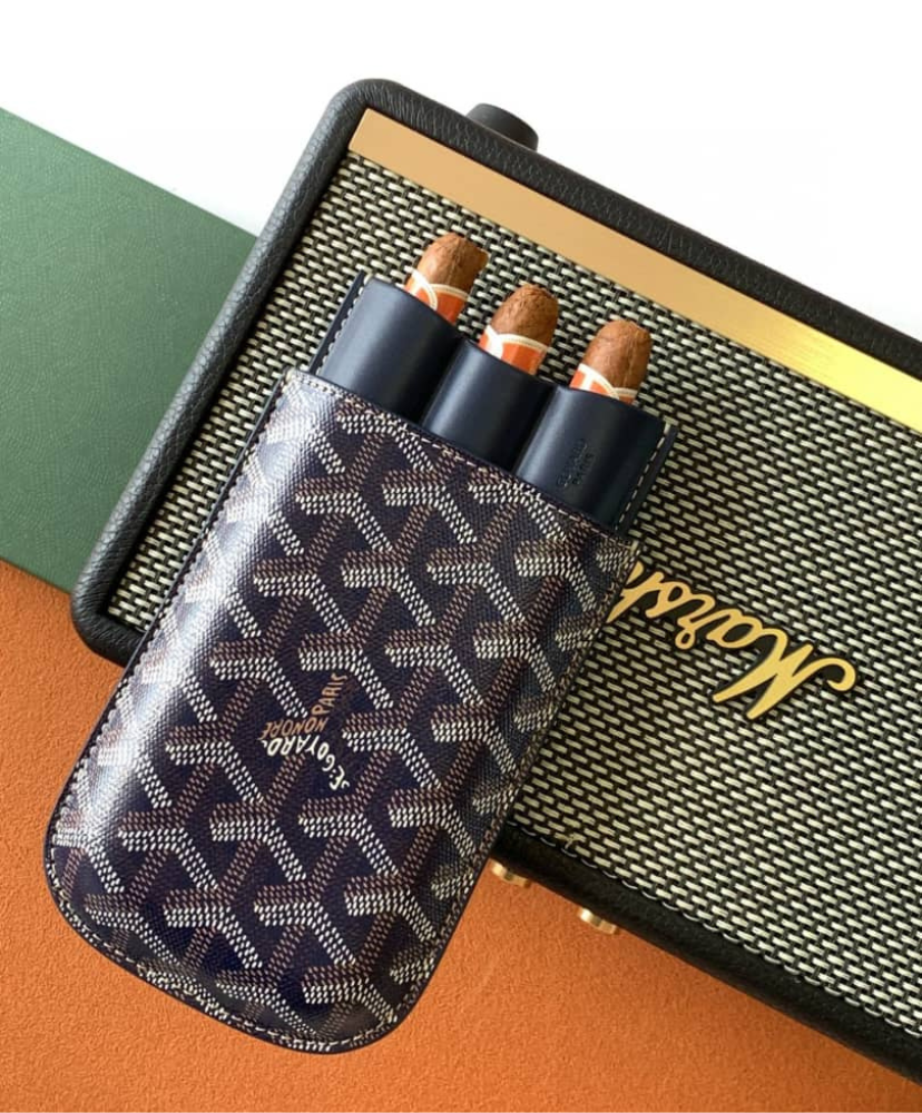 Churchill 3 Cigar Case