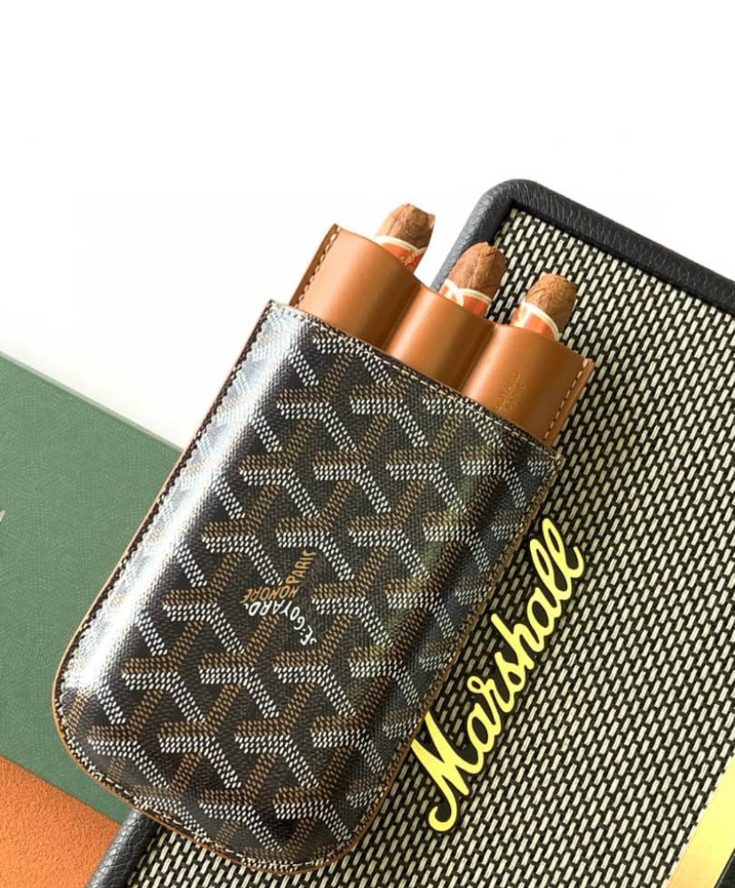 Churchill 3 Cigar Case