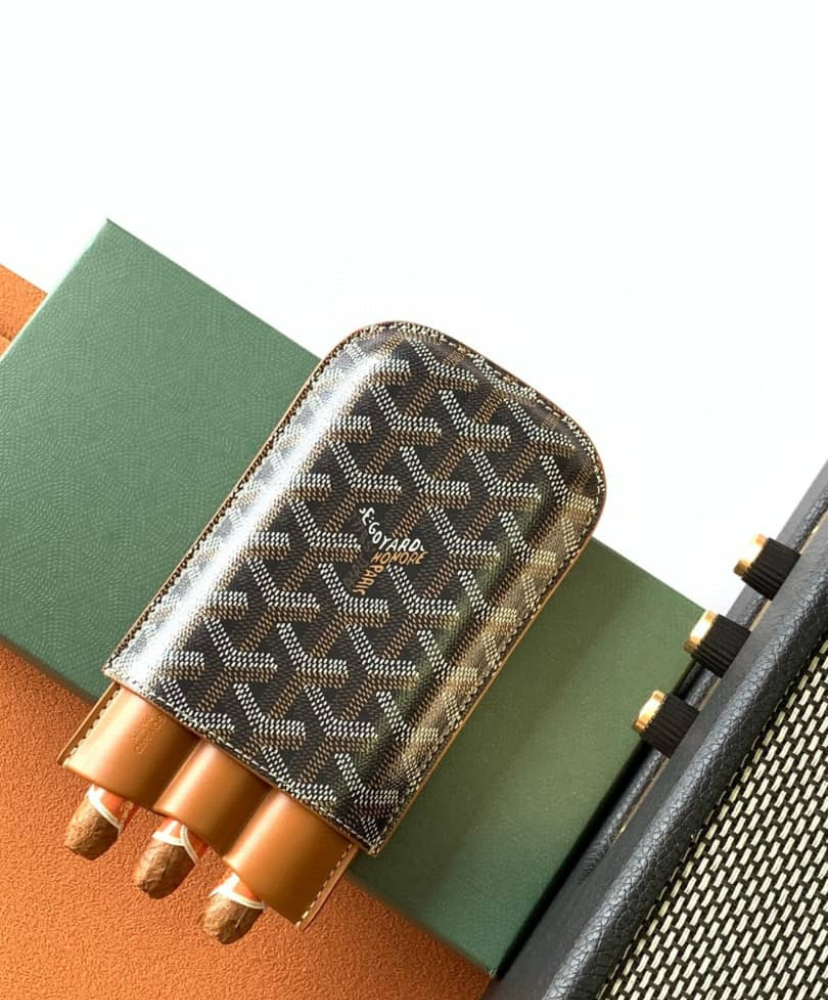 Churchill 3 Cigar Case