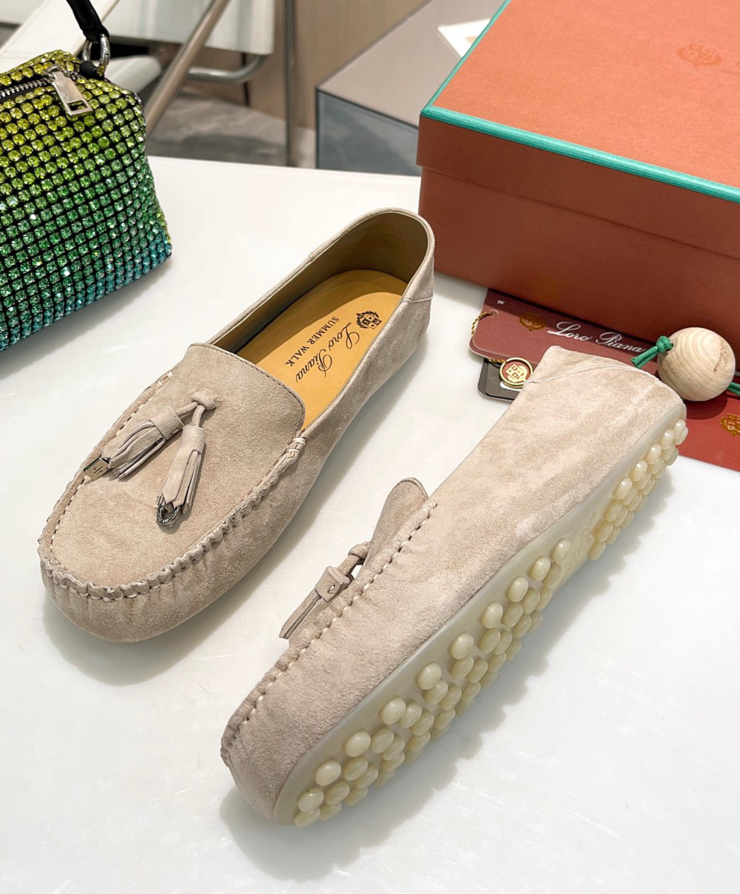 Dot Sole Walk Loafer