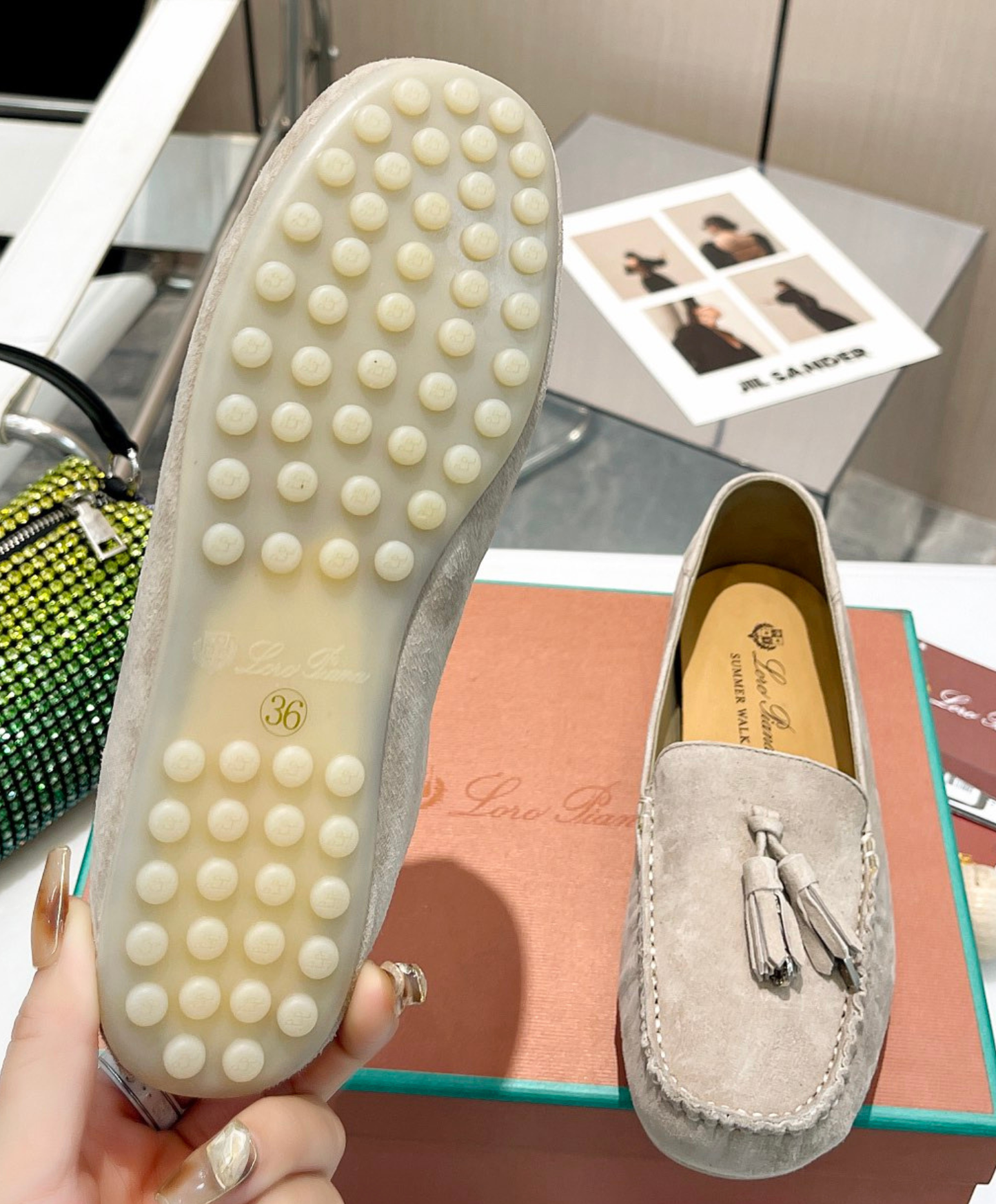 Dot Sole Walk Loafer