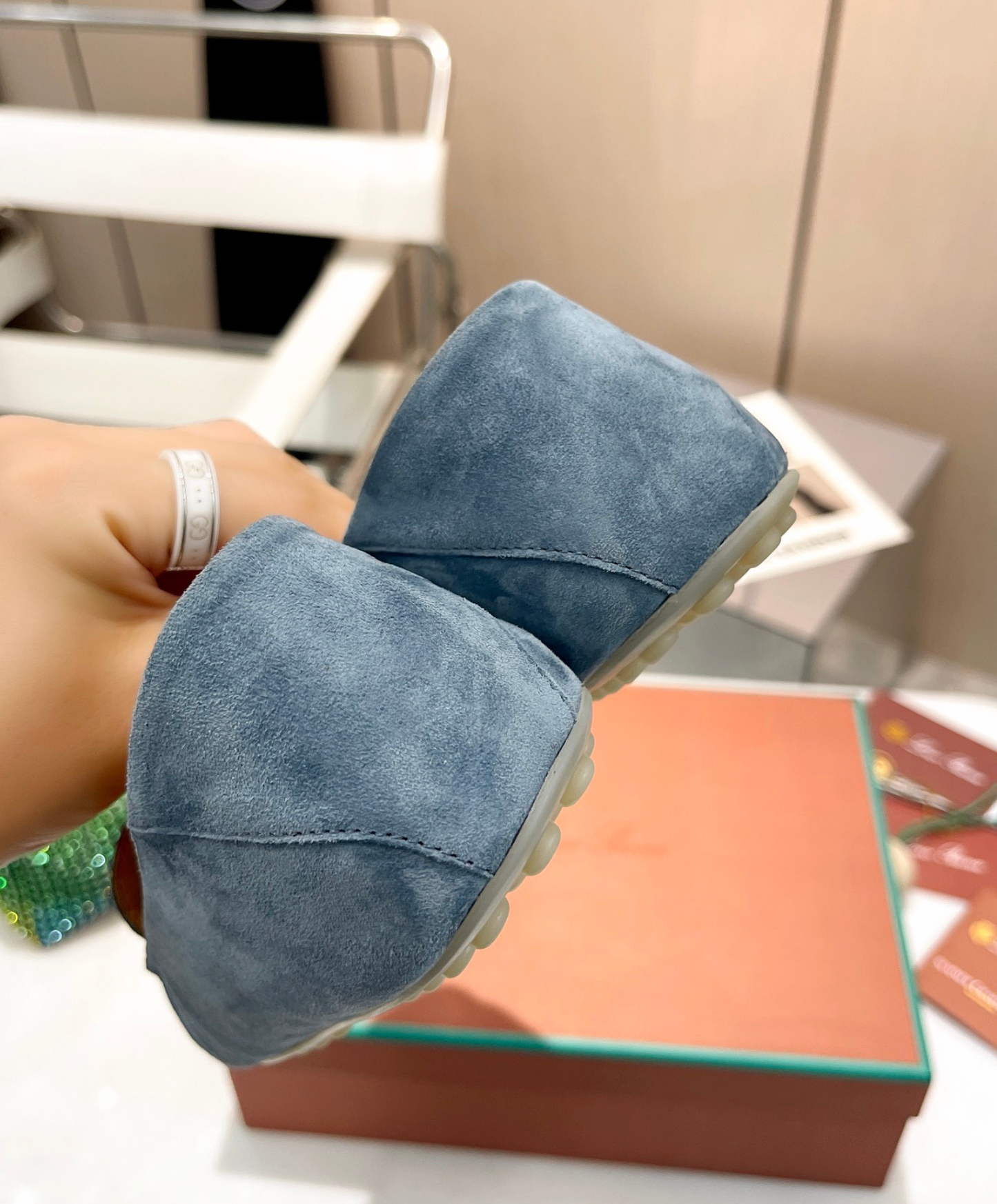 Dot Sole Walk Loafer