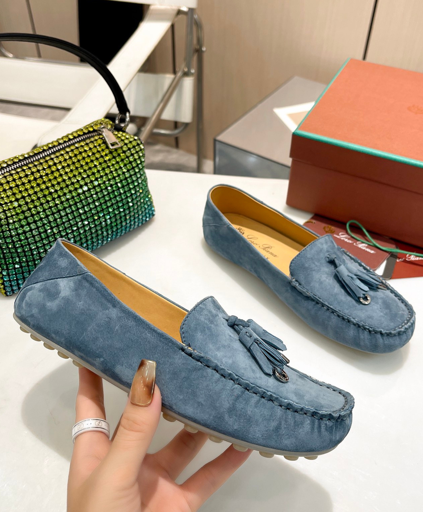 Dot Sole Walk Loafer