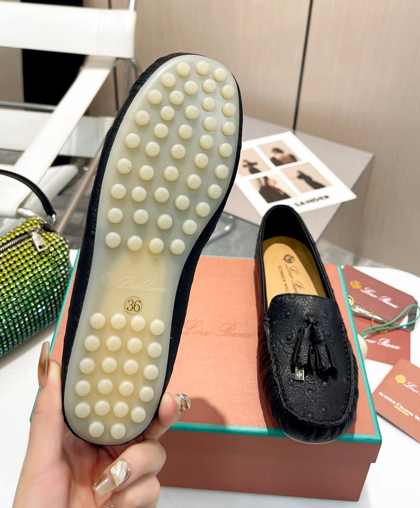 Dot Sole Walk Loafer