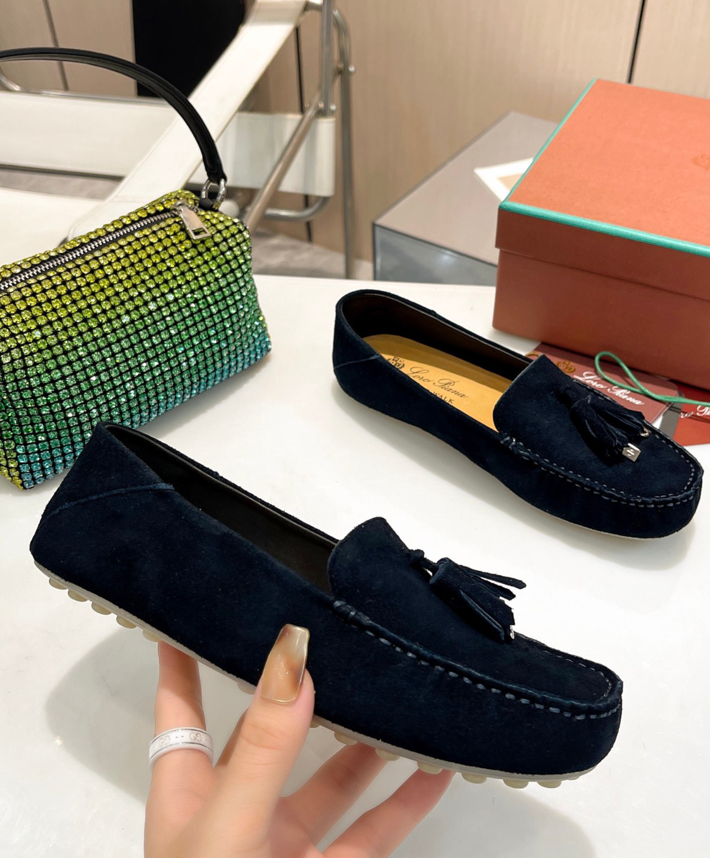 Dot Sole Walk Loafer