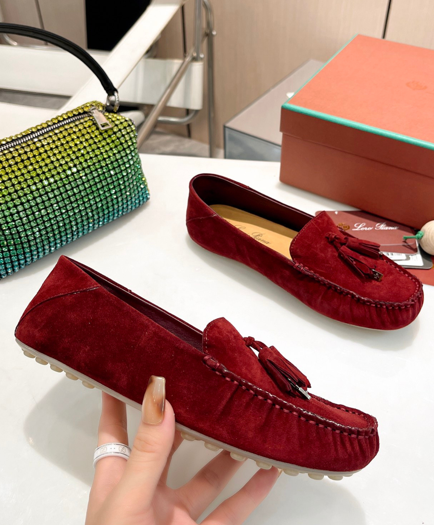 Dot Sole Walk Loafer
