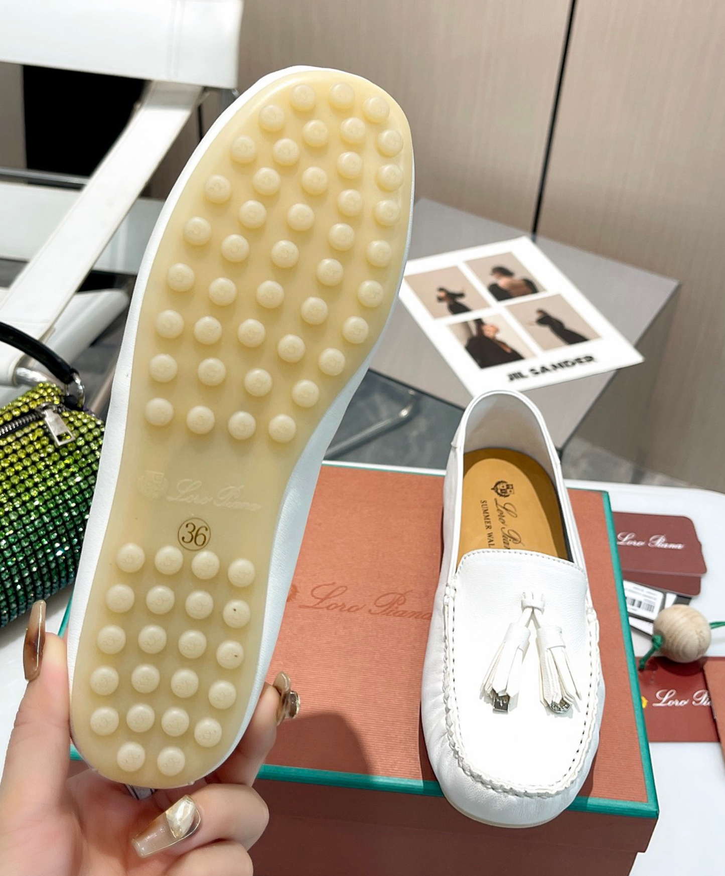 Dot Sole Walk Loafer