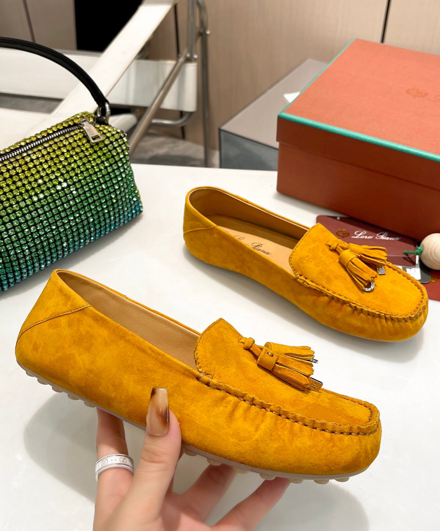 Dot Sole Walk Loafer