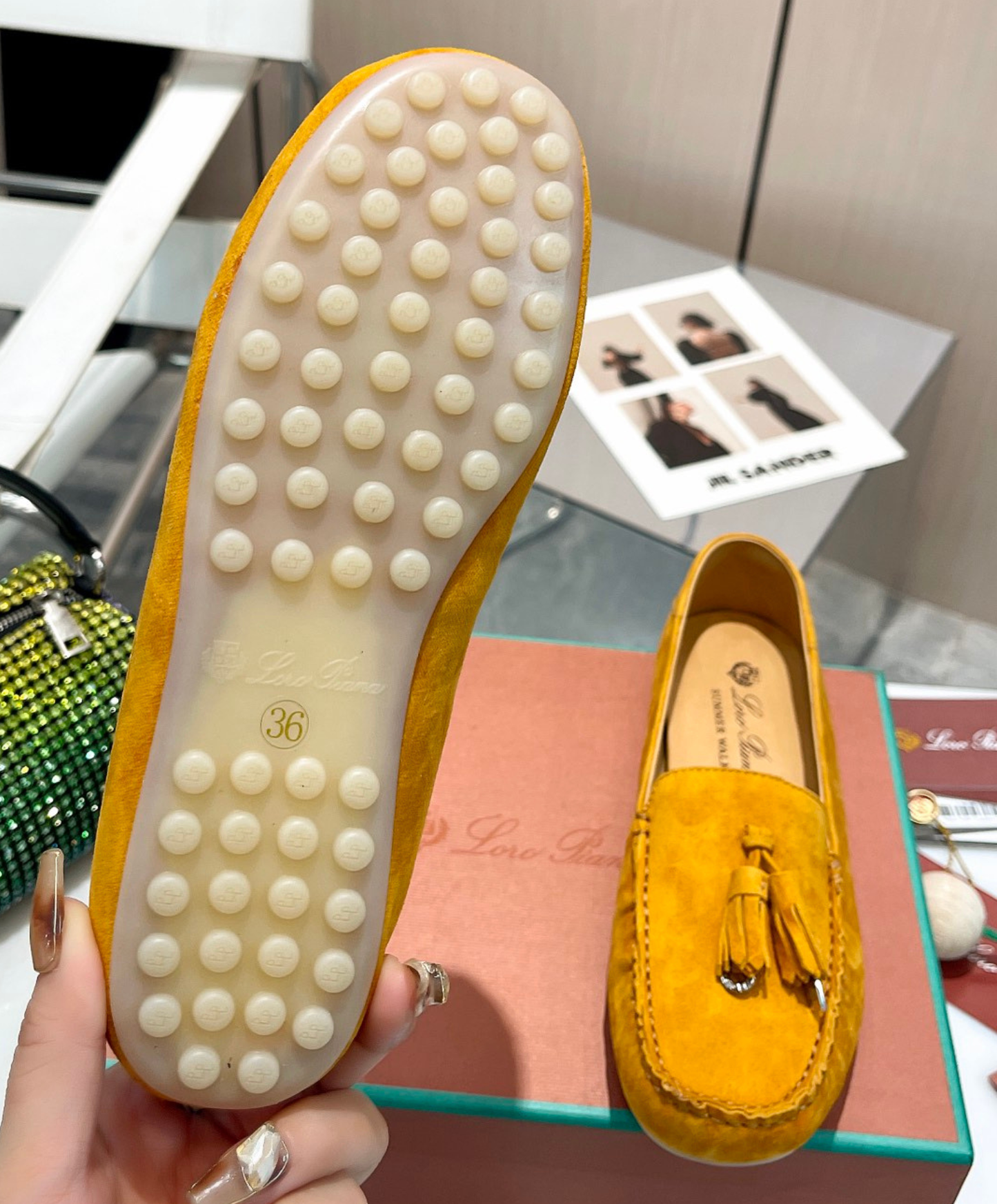 Dot Sole Walk Loafer