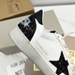 Golden Goose Ball Star Black Glitter Star