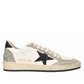 Golden Goose Ball Star Black Glitter Star