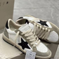 Golden Goose Ball Star Black Glitter Star