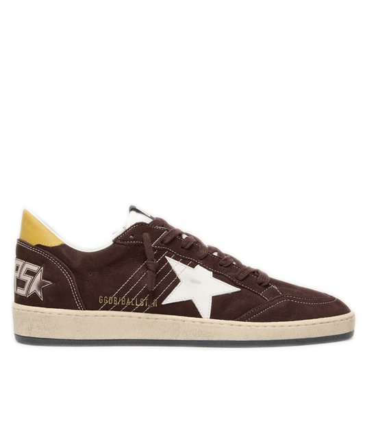 Golden Goose Ball Star Chocolate Suede
