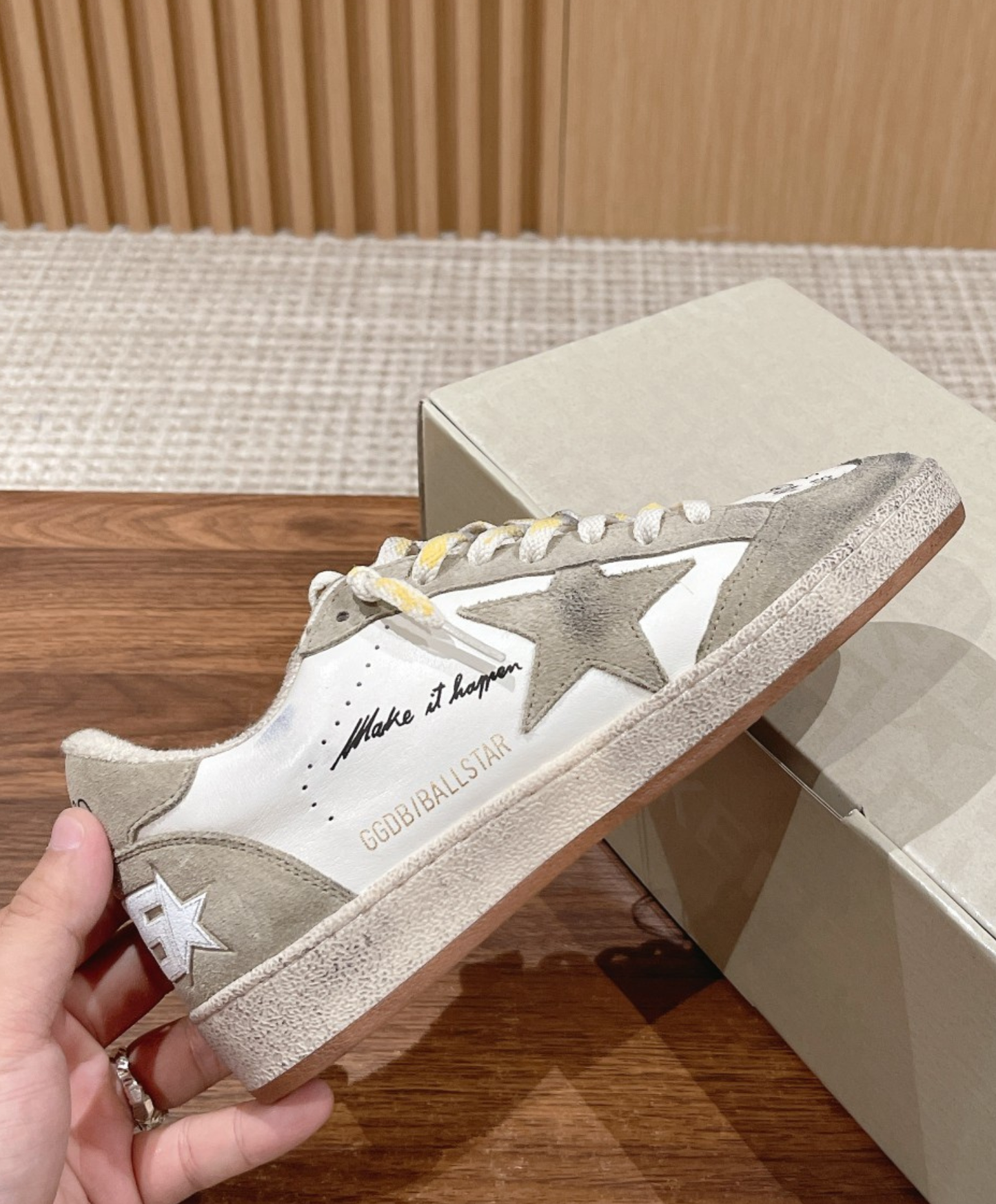 Golden Goose Ball Star Classic Distressed