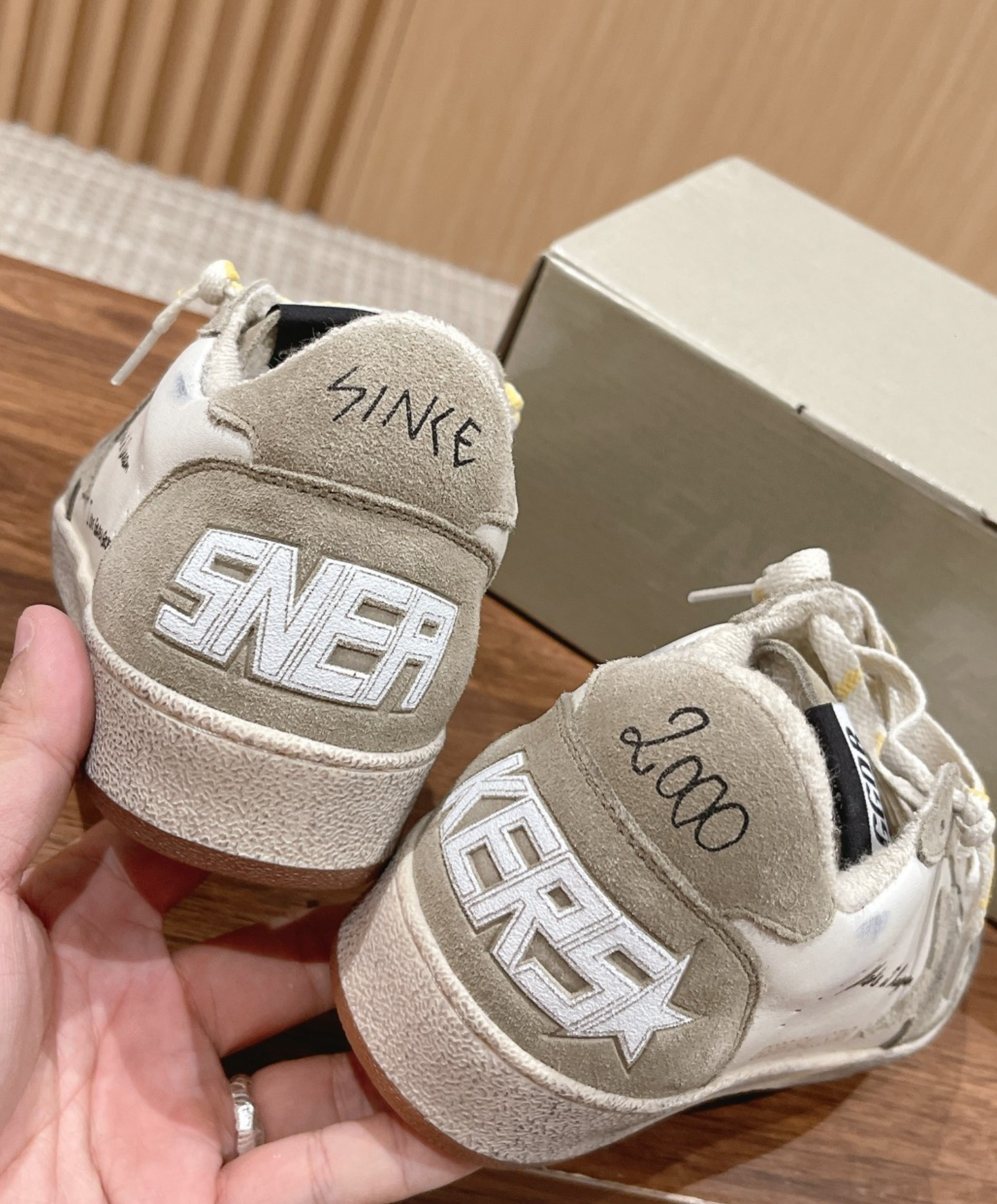 Golden Goose Ball Star Classic Distressed