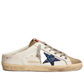 Golden Goose Super-Star Mule Blue Glitter