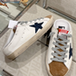 Golden Goose Super-Star Mule Blue Glitter