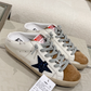Golden Goose Super-Star Mule Blue Glitter