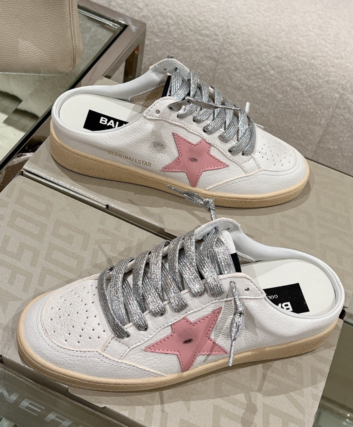 Golden Goose Super-Star Mule Pink