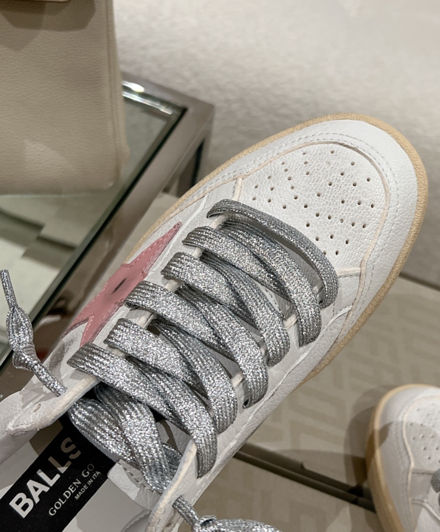 Golden Goose Super-Star Mule Pink