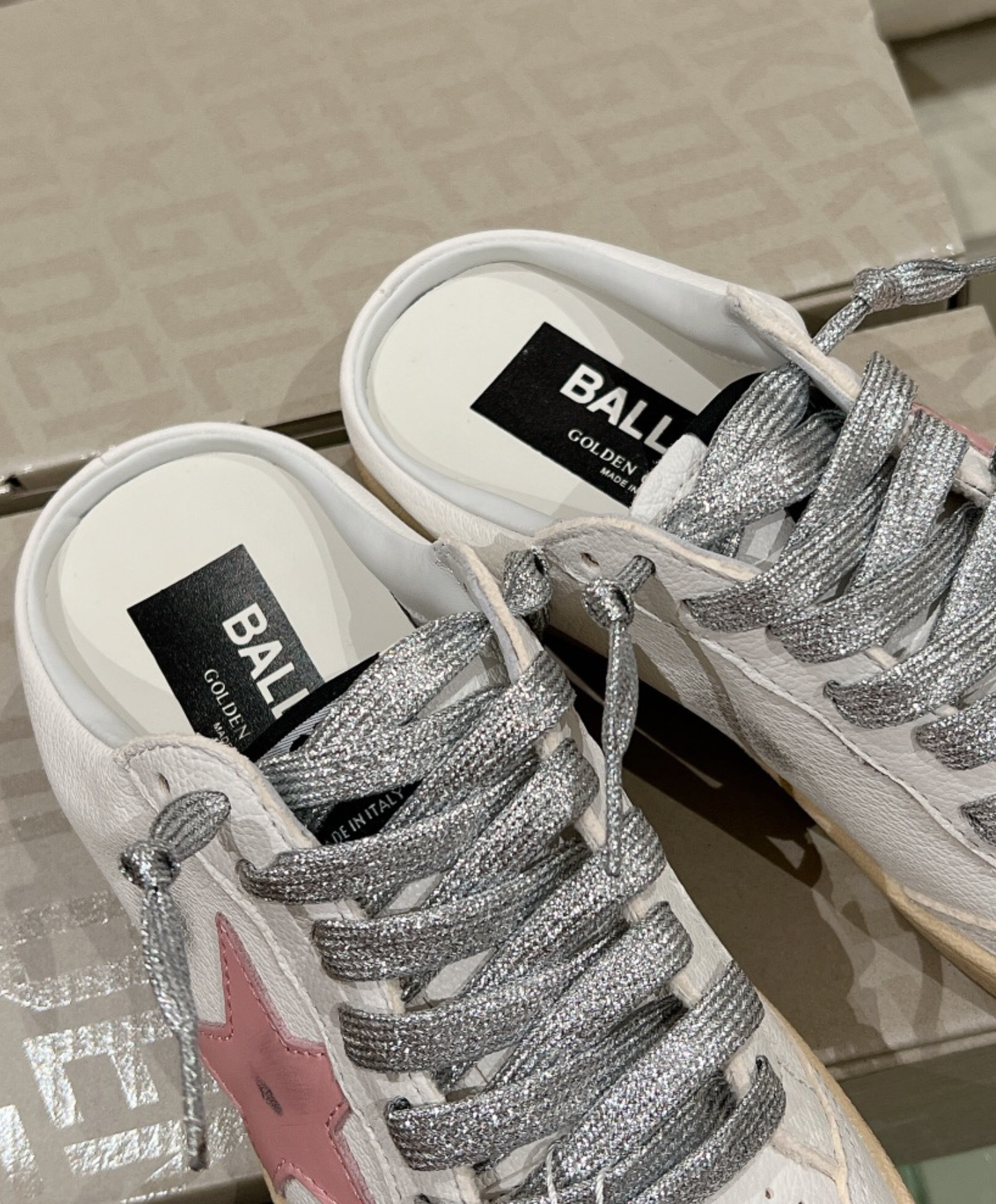 Golden Goose Super-Star Mule Pink