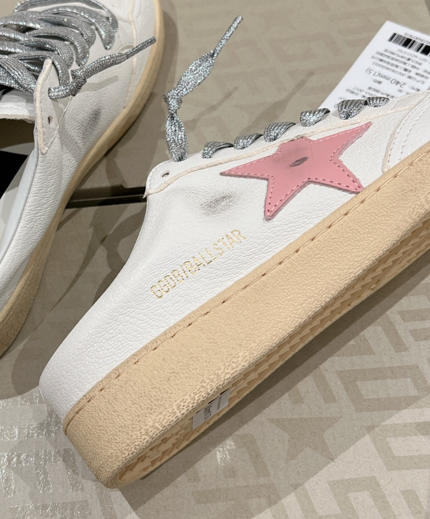 Golden Goose Super-Star Mule Pink