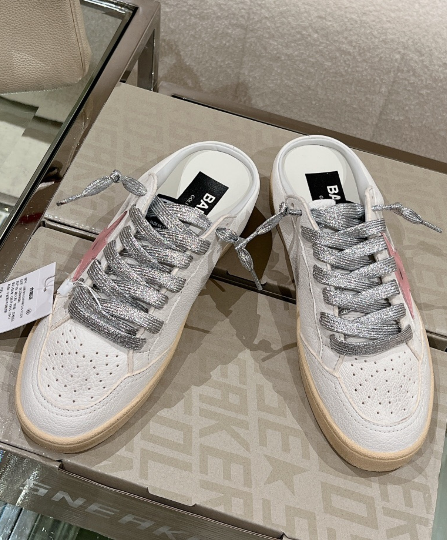 Golden Goose Super-Star Mule Pink