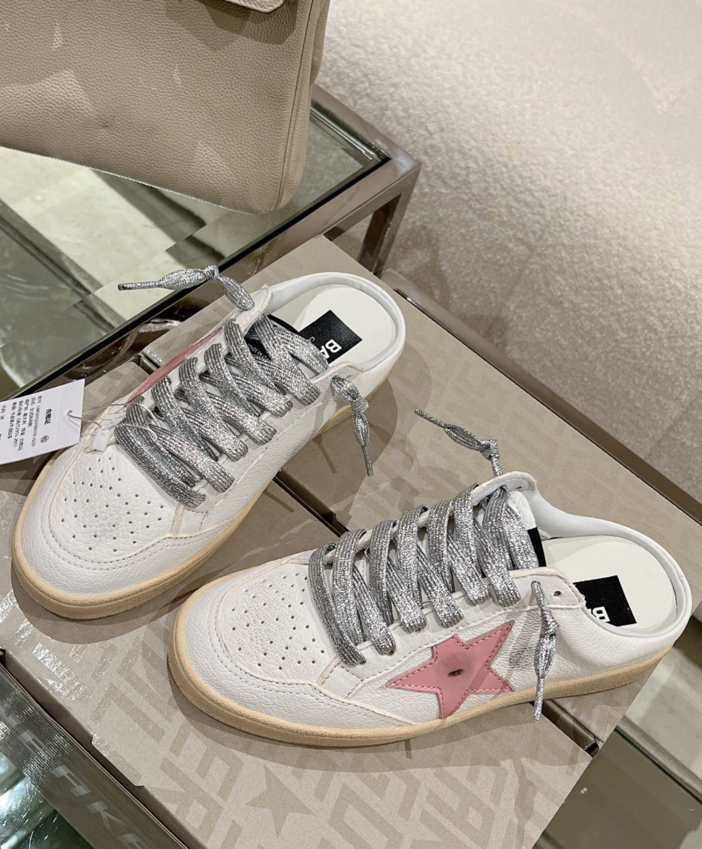 Golden Goose Super-Star Mule Pink