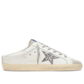 Golden Goose Super-Star Mule Silver Glitter
