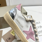 Golden Goose Ball Star Pink & Silver