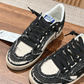 Golden Goose Ball Star Raw-Edge Noir