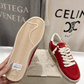 Golden Goose Ball Star Vivid Red Suede