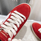 Golden Goose Ball Star Vivid Red Suede