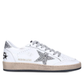 Golden Goose Ball Star White & Silver Glitter