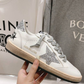 Golden Goose Ball Star White & Silver Glitter